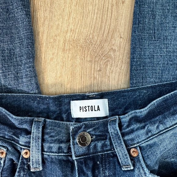 Pistola Blue Distressed Boyfriend Jeans - Picture 8 of 8